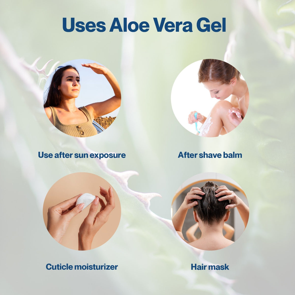 Pure Aloe Vera Gel - Thickened & Concentrated - Natural