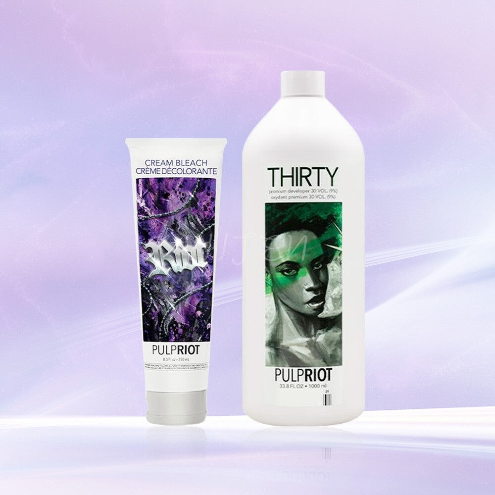 Cream Bleach Lightener & Premium Developer Kit