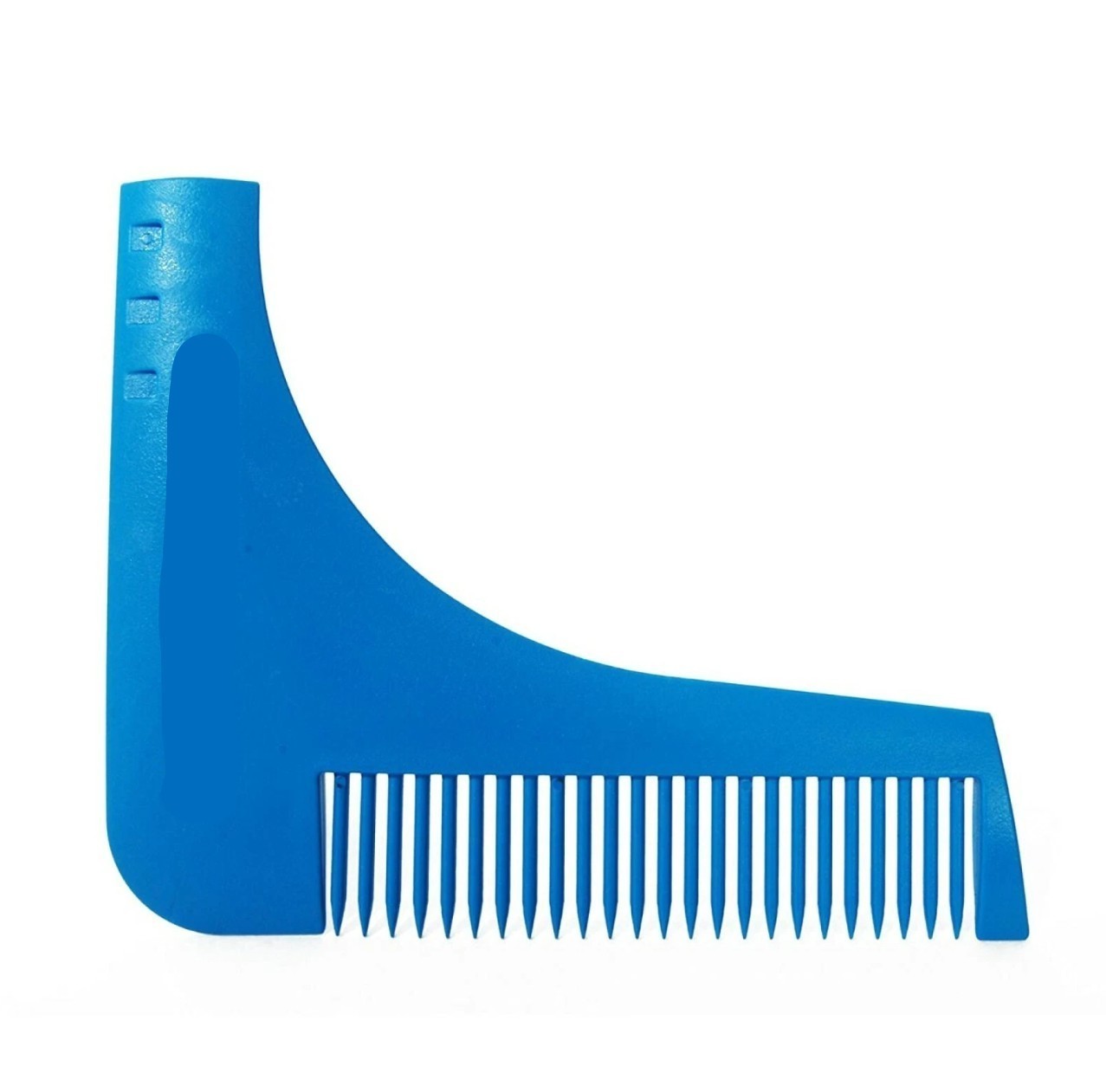 Beard Shaping Tool for Perfect Symmetry - Blue Grooming Accessory