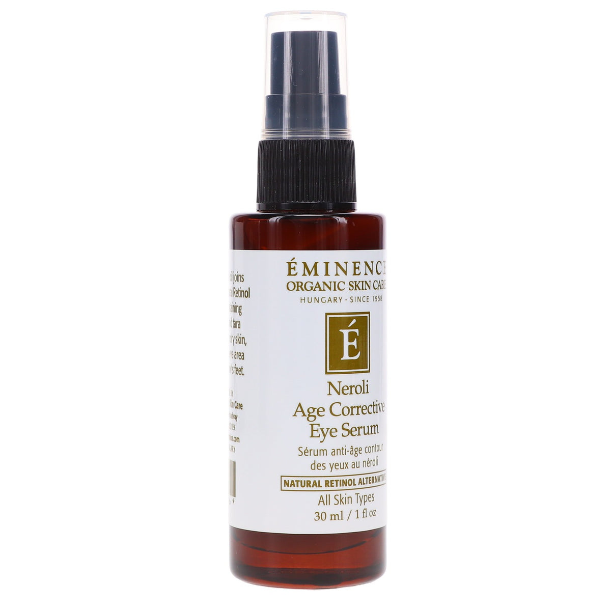 Natural Eye Serum for Wrinkle & Fine Line Reduction - 1 oz