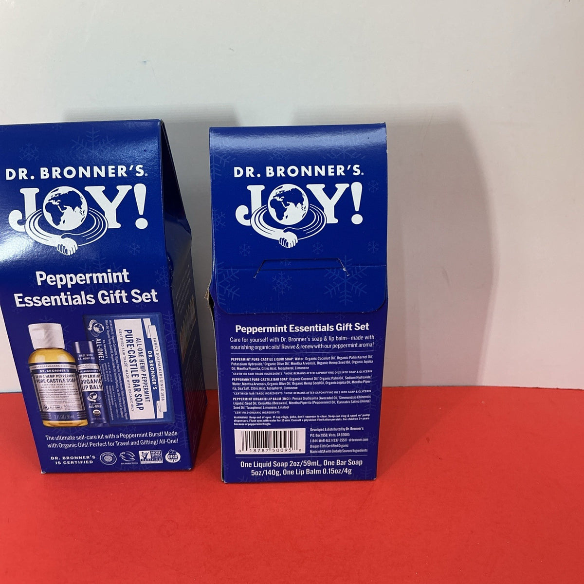 Lip Balm Gift Set - Peppermint Joy, Pack of 2 - Dr. Bronner's