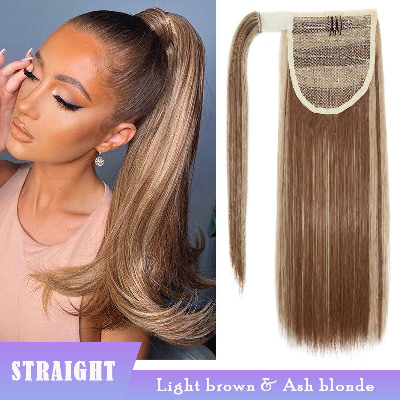 Thick Real Wrap Ponytail Hair Extensions - Mega Long & Natural Looking