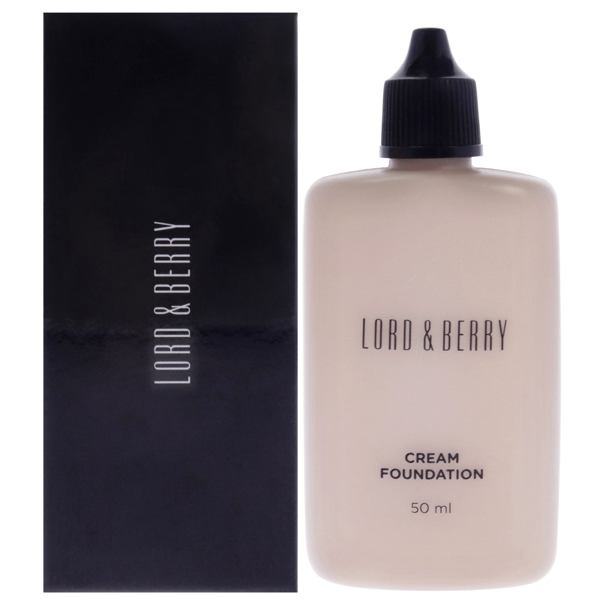 Face Foundation Cream Fluid - Ivory 1.69 oz for Natural Coverage