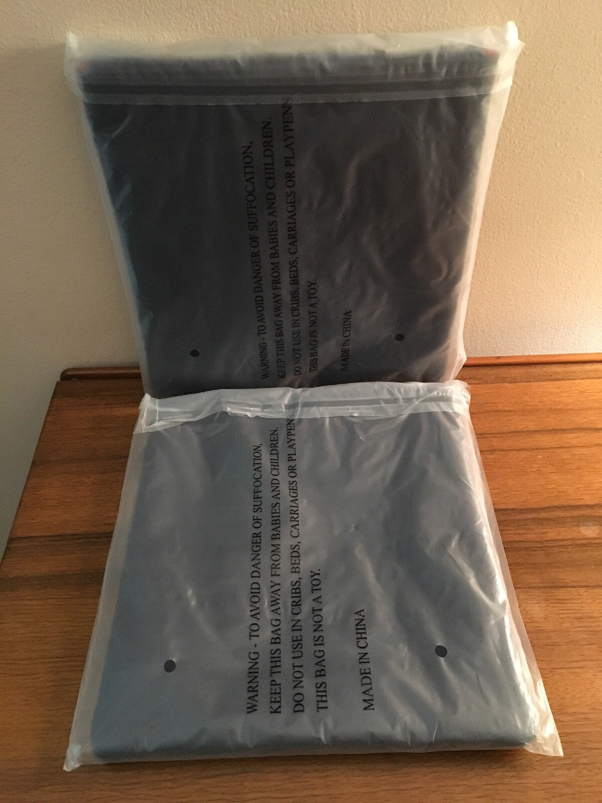 2-Pack Black Padded Makeup Bags with Face Design – Cosmetic & Toiletry Organizer