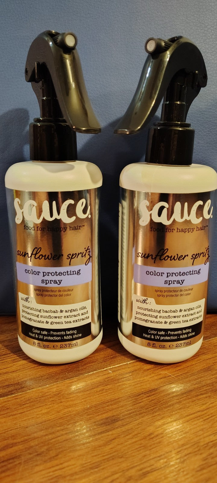 Sunflower Spritz Color Protecting Hair Spray - UV & Heat Protection, Adds Shine, 8 Fl Oz (Lot of 2)