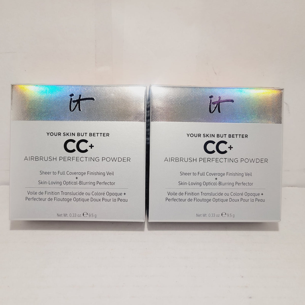 it Cosmetics CC+ Airbrush Finishing Powder Medium - Skin-Perfecting Face Powder