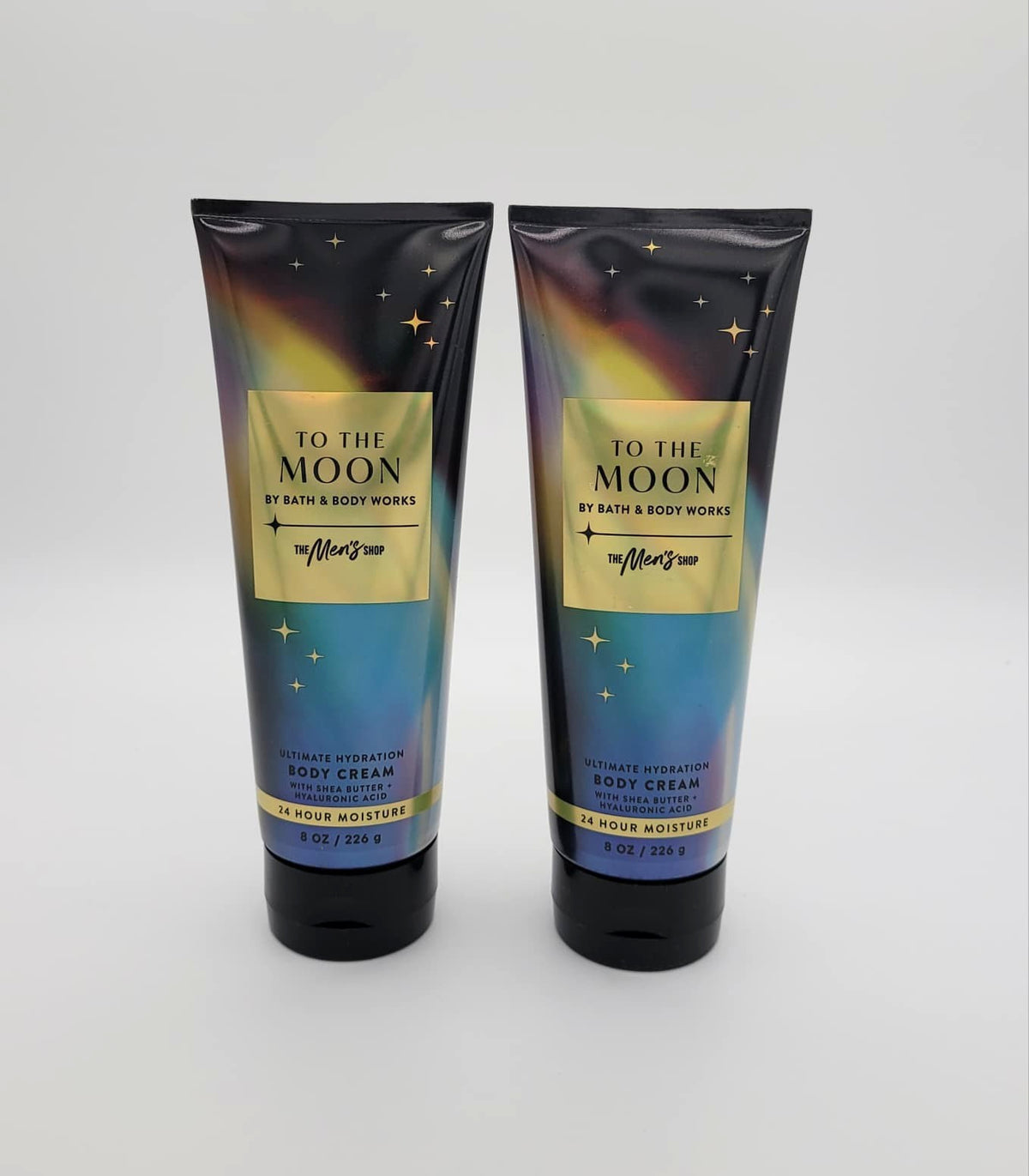 Bath & Body Works To The Moon Men's Shop Cream for Men 8 oz Set of 2