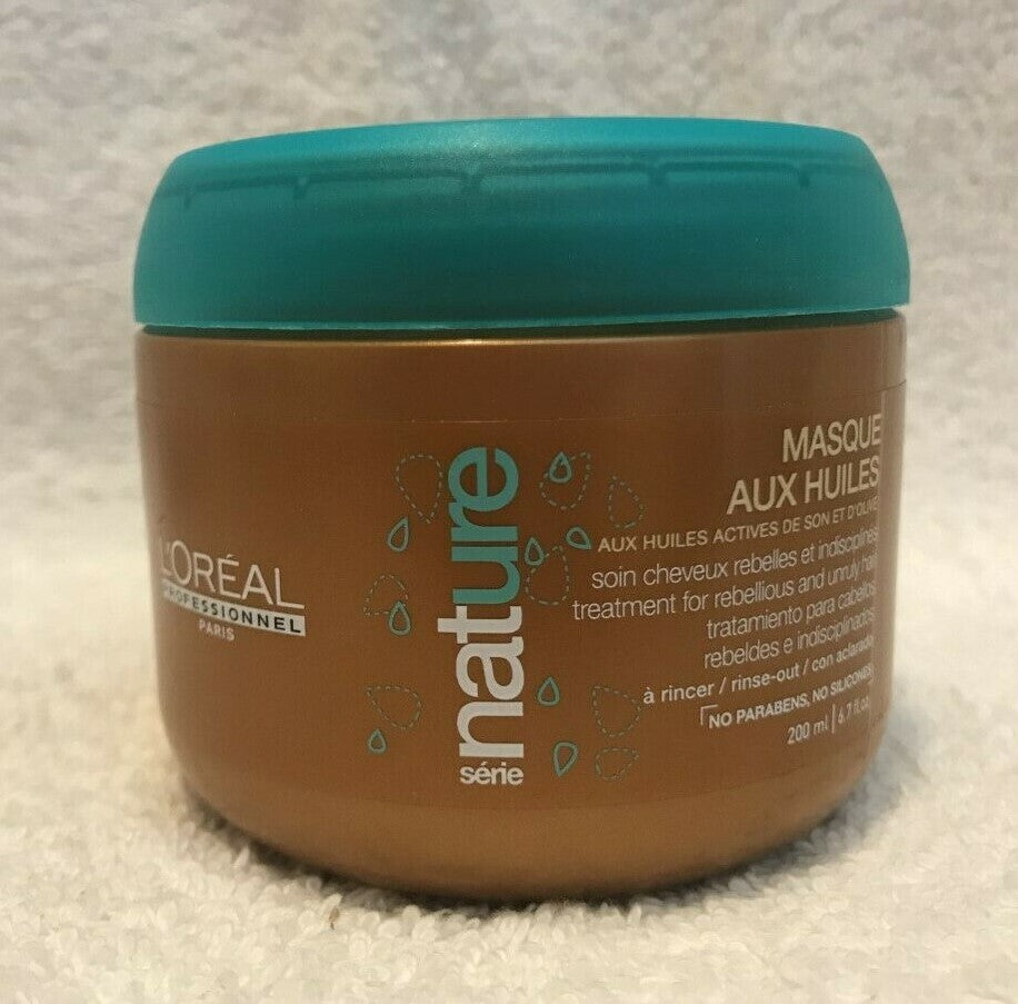 Rejuvenating Hair Mask with Oils - 200ml, Unruly Hair Treatment