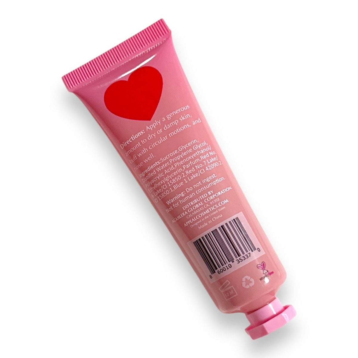 Appeal Cosmetics Melon Crush Exfoliating Sugar Body Scrub 1 oz 30 ml