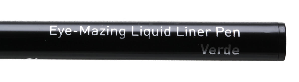 Mineral Liquid Eyeliner - Water-Resistant, Precise Tip, 0.02 fl oz Verde