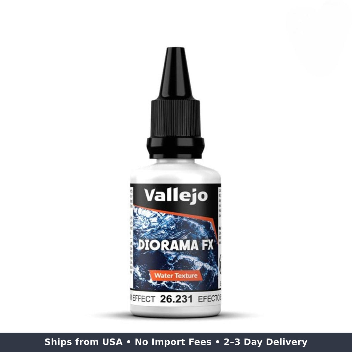 Water Texture Foam Effect Paint for Diorama Models 32ml - Realistic Water Foam