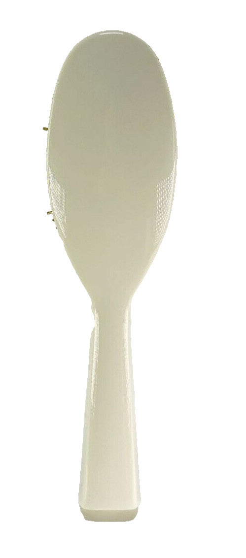 Italian Handcrafted Pneumatic Oval Hair Brush with 99 Gold Pins
