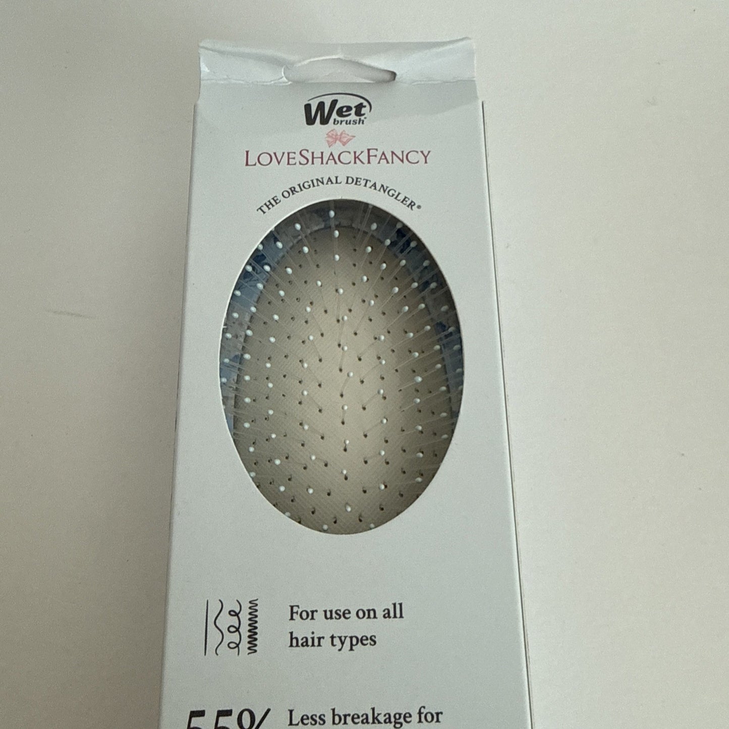 Large Detangler Brush with Rosette Design - LoveShackFancy x Wet Brush Everblooming