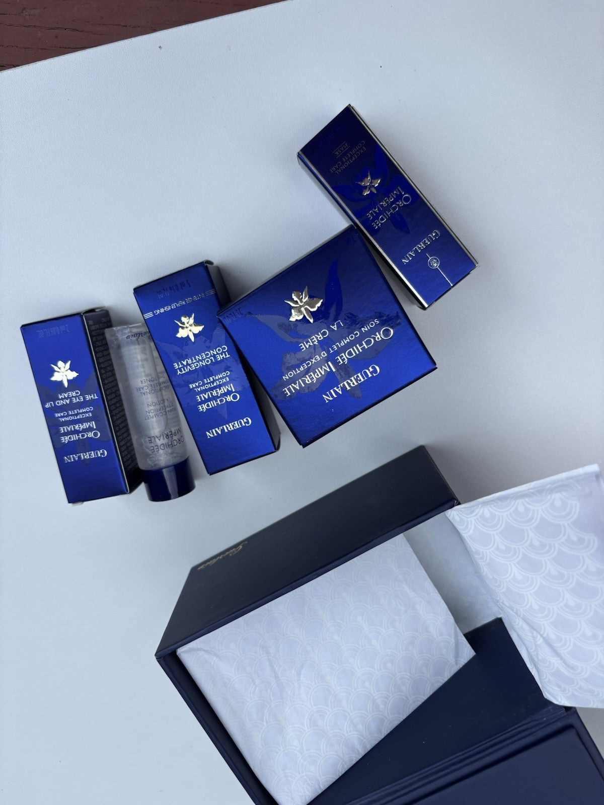 Guerlain Orchidee Imperiale Anti-Aging Skincare Set - Travel Size 5 Piece Collection