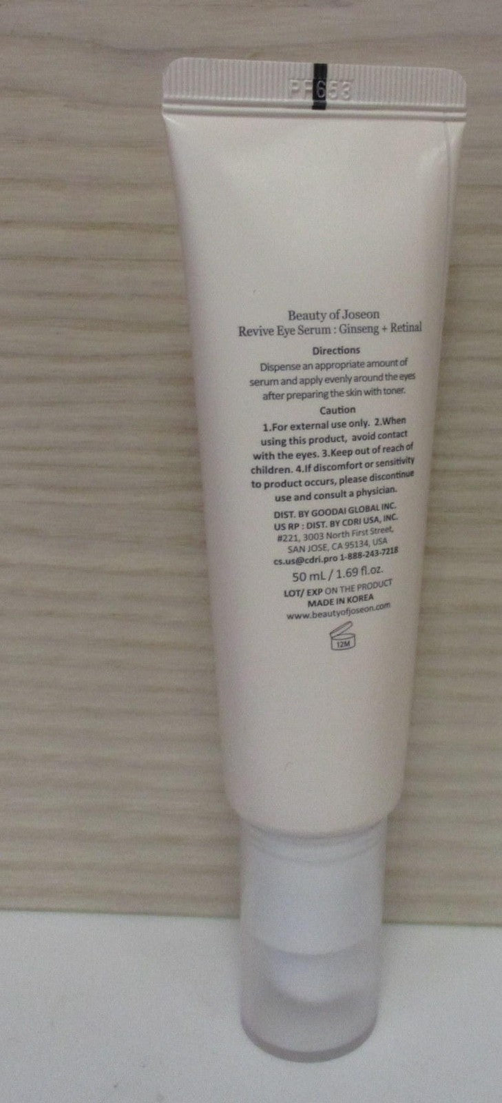 Revive Eye Serum with Ginseng & Retinal - Anti-Aging Under Eye Treatment 30ml