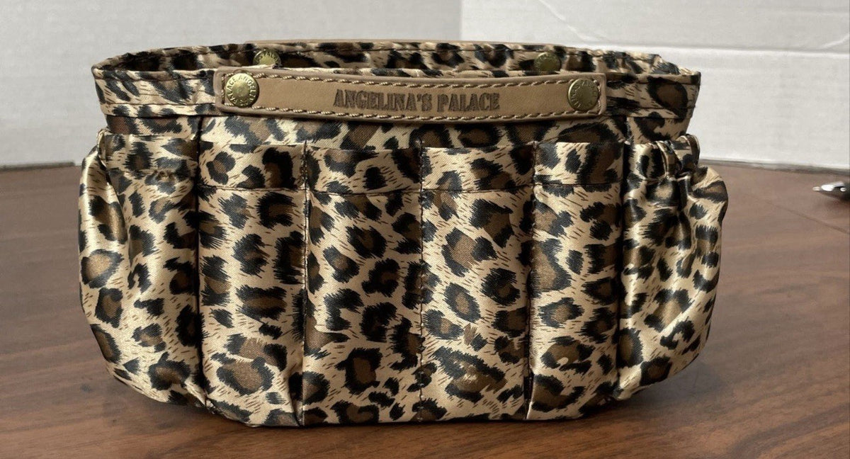 Angelina's Palace Cosmetic Case - Travel Makeup Organizer, Missing Bottles