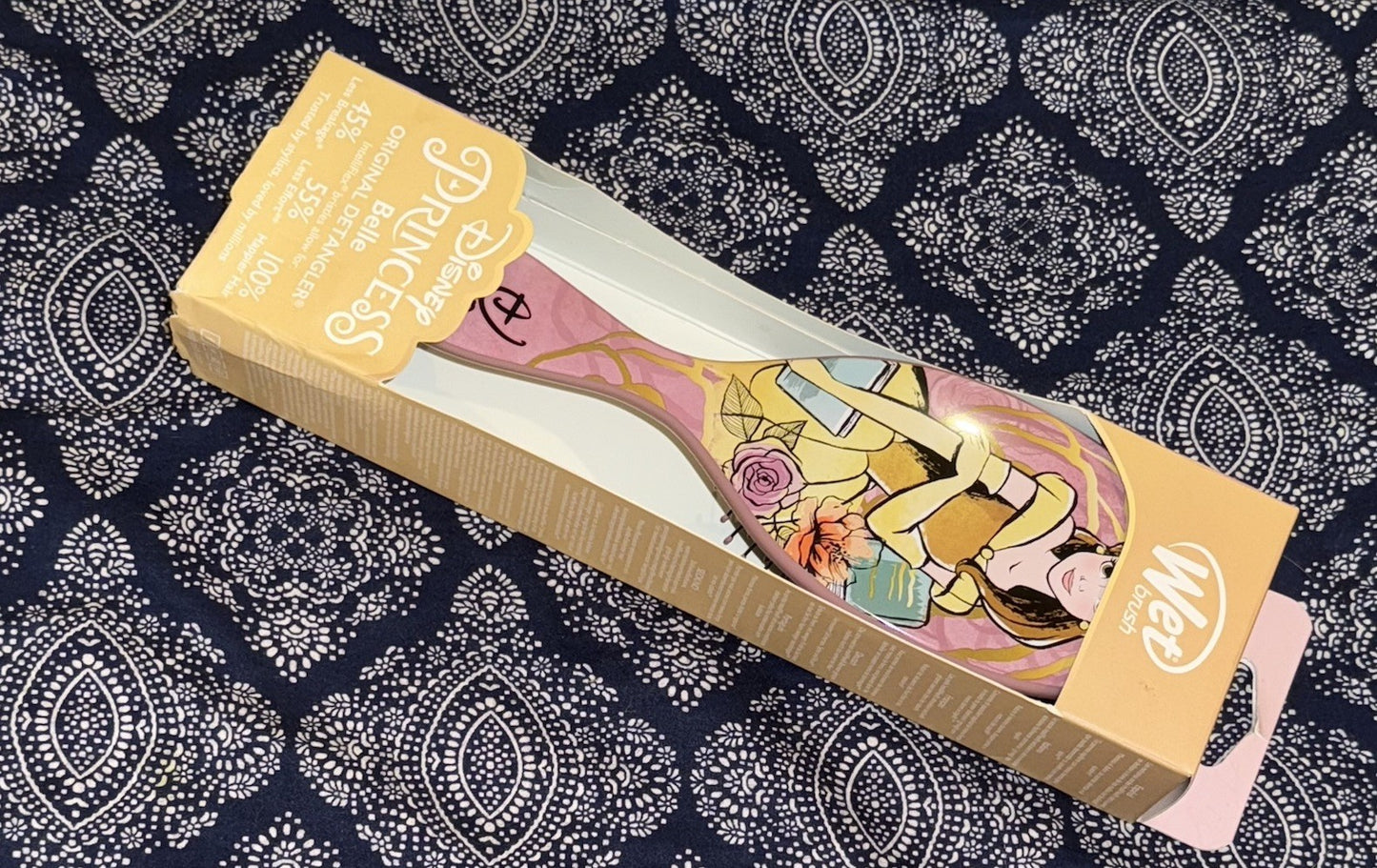 Disney Princess Wet Brush Set - Ariel, Belle, Jasmine, Cinderella, Tiana, Moana, Frozen