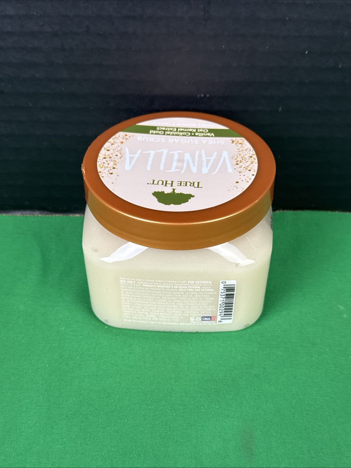 Tree Hut 2 Pack Vanilla and Moroccan Rose Shea Sugar Scrub 18 Oz Each