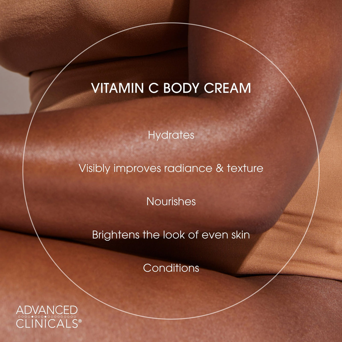 Vitamin C Brightening Body Cream - Hydrating Moisturizer for Radiant Skin