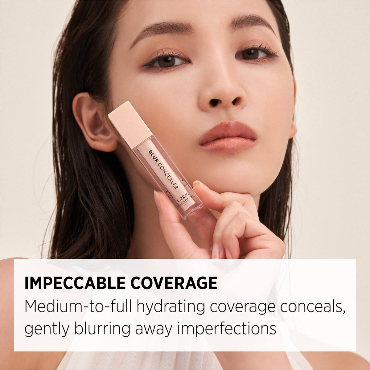 Hydrating Medium to Full Coverage Concealer for Flawless Skin - Almond