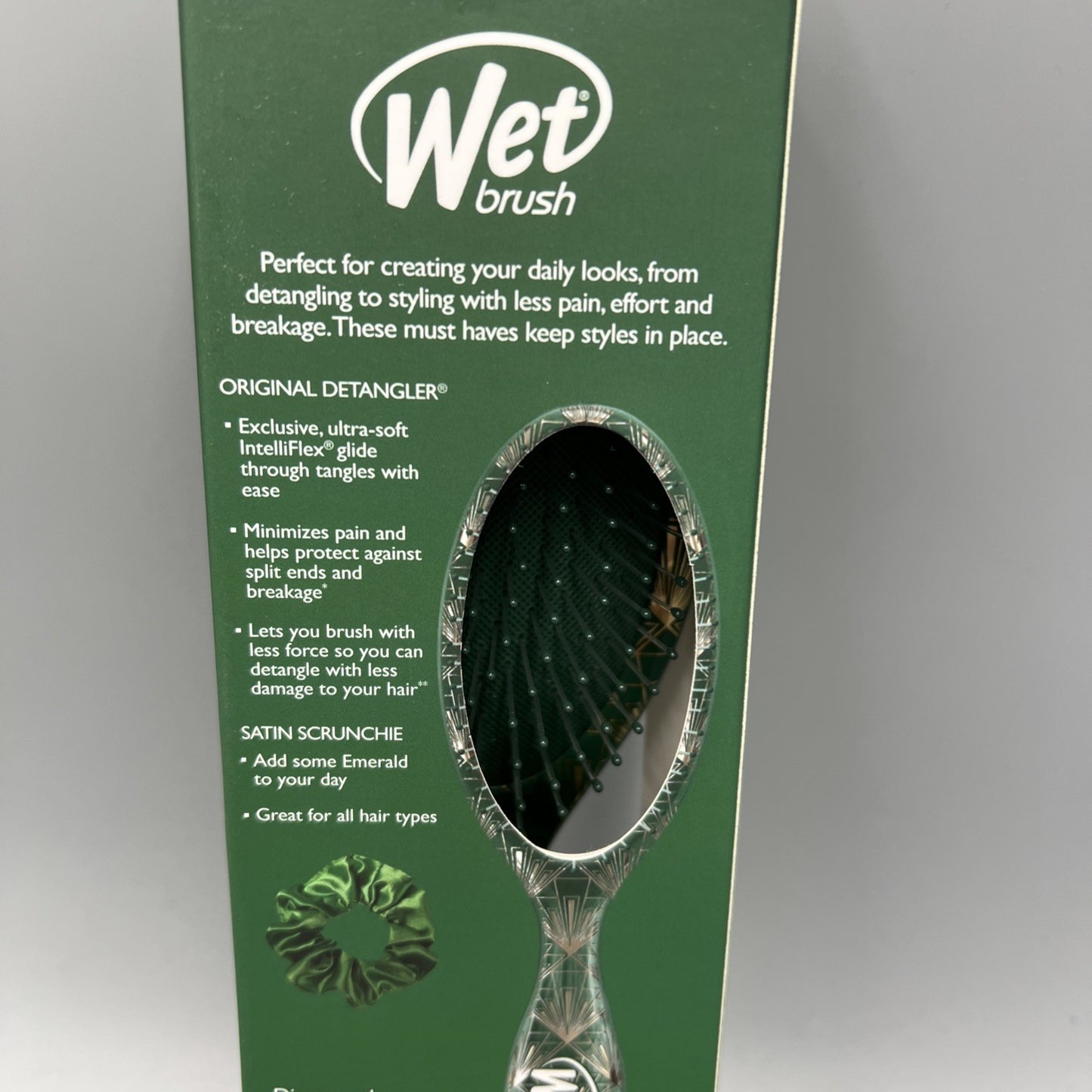 Wicked Wet Brush Detangler & Bow Clip Hair Accessory - Ozmopolitan