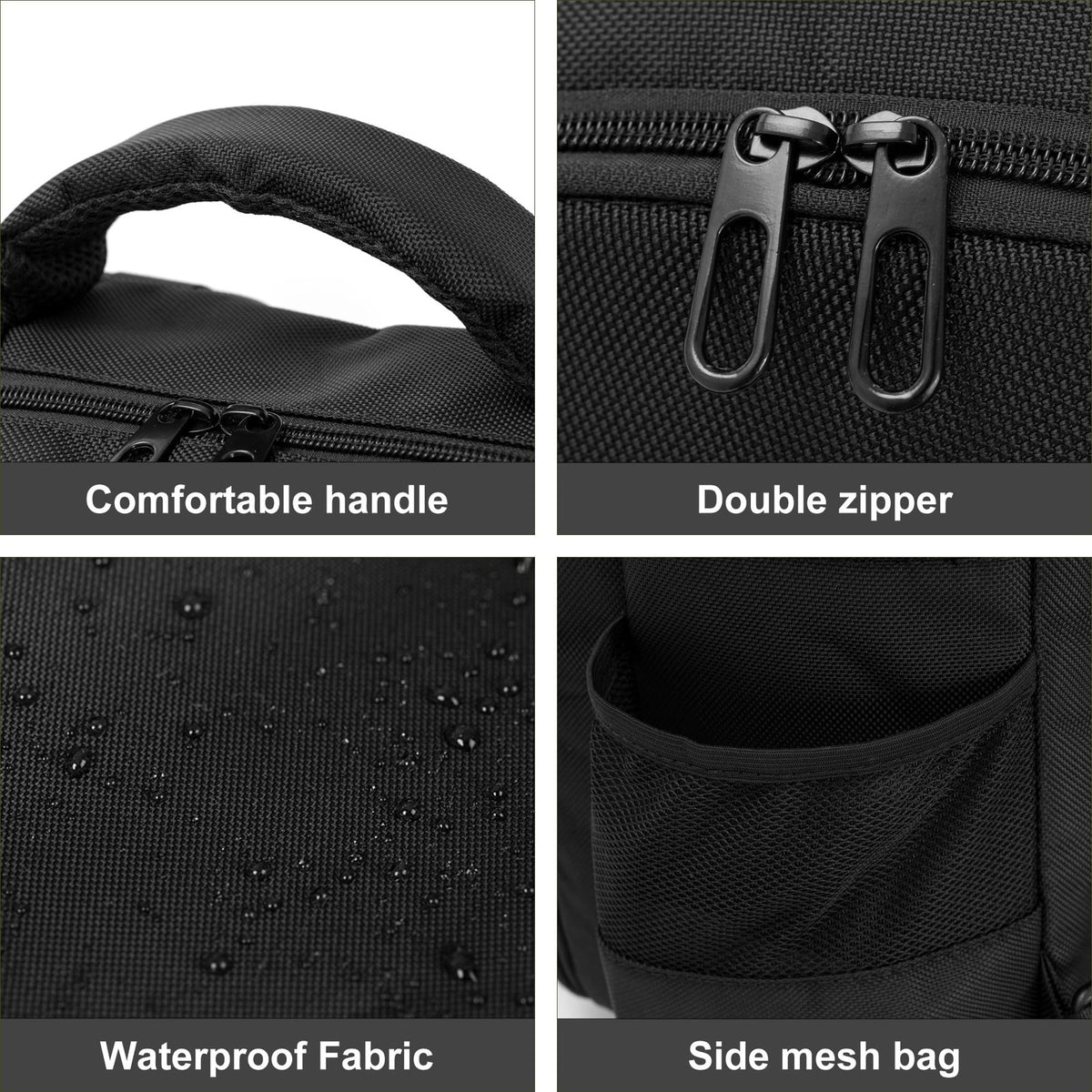 Barber Tools Backpack Bag with USB Port - Portable Clipper Organizer, Large Capacity