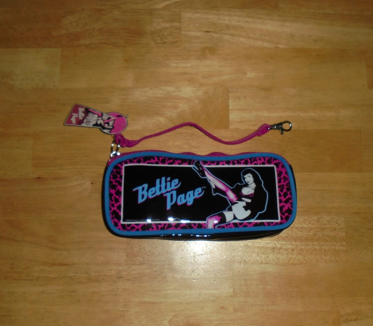 Zippered Cosmetic & Toiletry Bag with Mirror - Travel Makeup Pouch