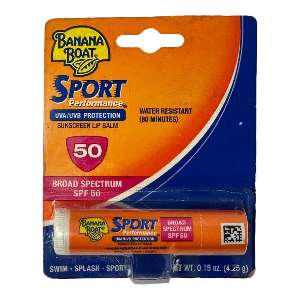 SPF 50 Lip Balm 2 Pack for Active Lifestyle, Moisturizing & Non-Greasy