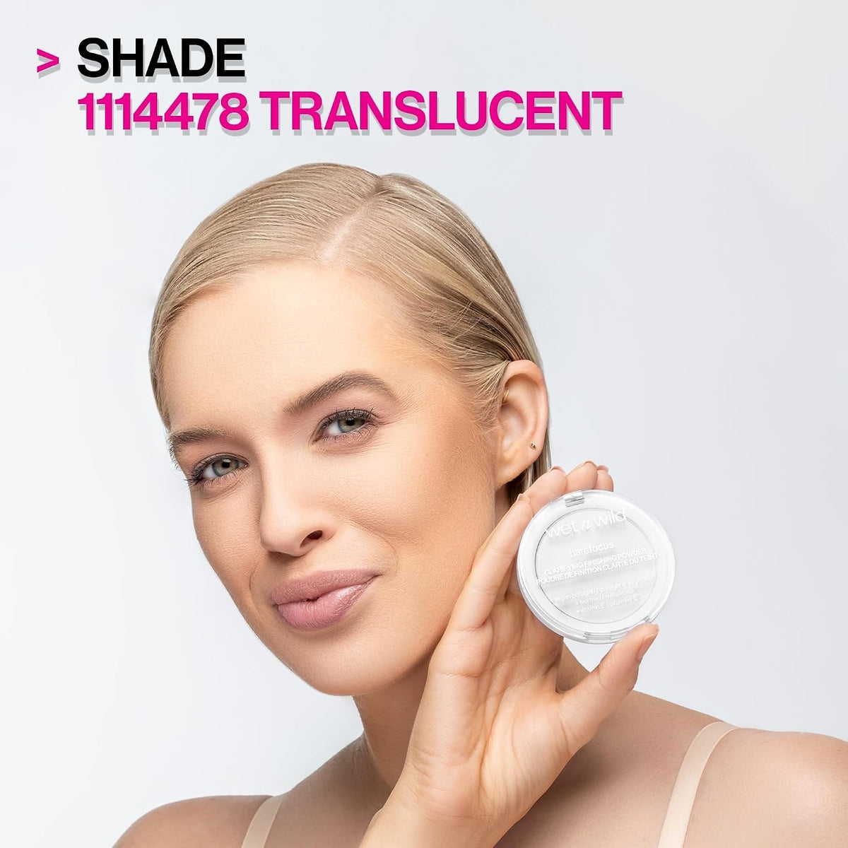 Light-Coverage Clarifying Face Powder for All Skin Types with Matte Finish
