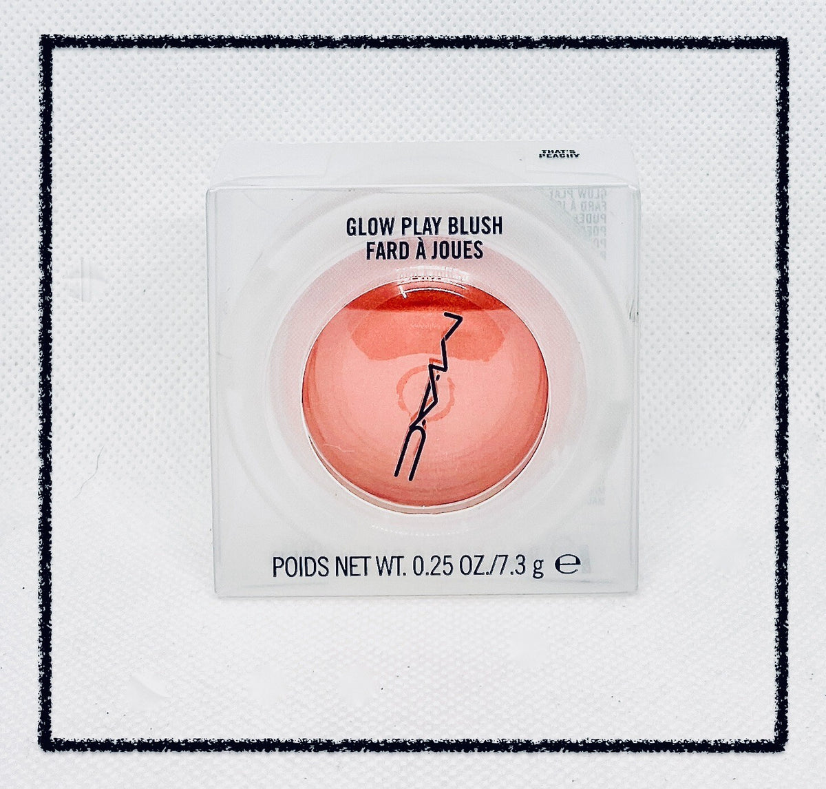 Glow Play Blush That's Peachy - Light Peach Radiant Cheek Color 7.3g