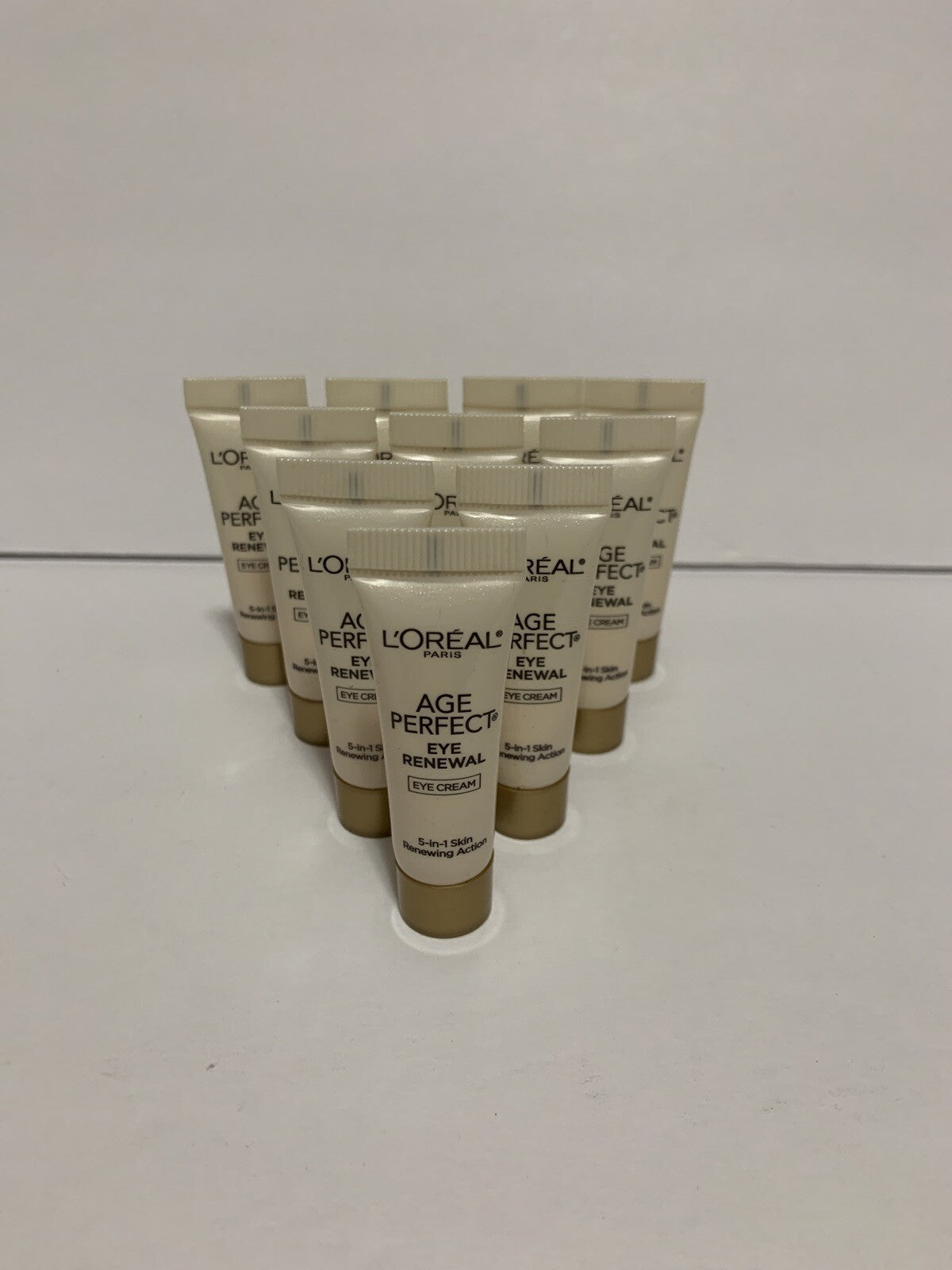 L'Oréal Age Perfect Eye Renewal Eye Cream Travel Size 0.10 Oz Pack of 10