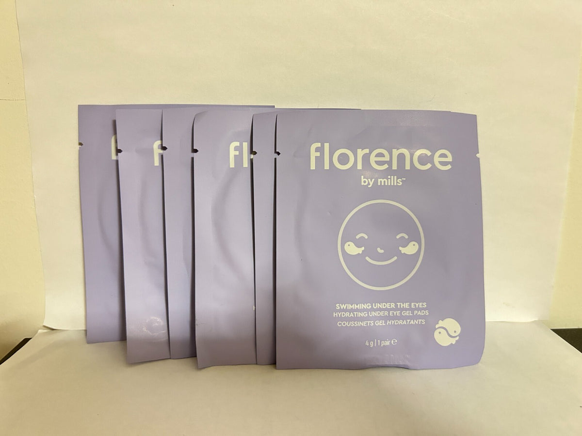 Hydrating Under Eye Gel Pads for Swimming - 6 Pairs Sealed