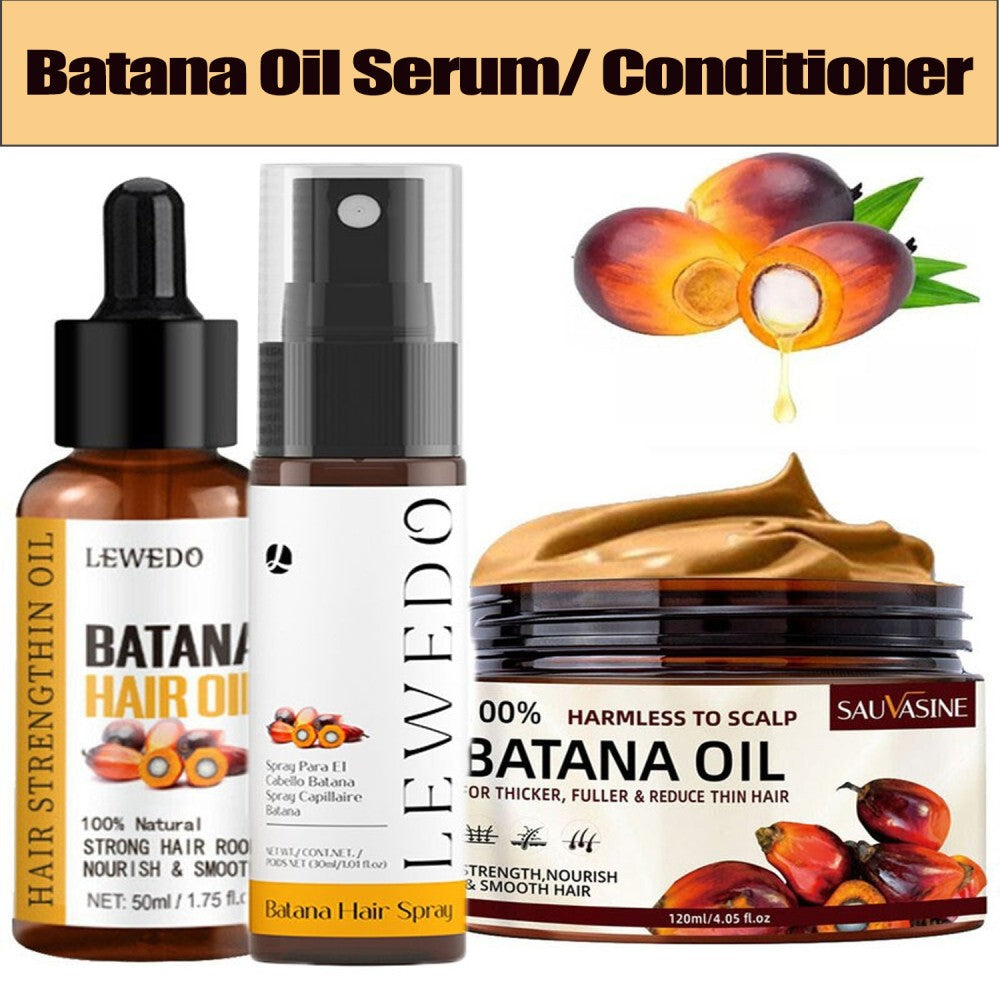 Batana Hair Oil - Repair Damaged Hair & Reduce Breakage
