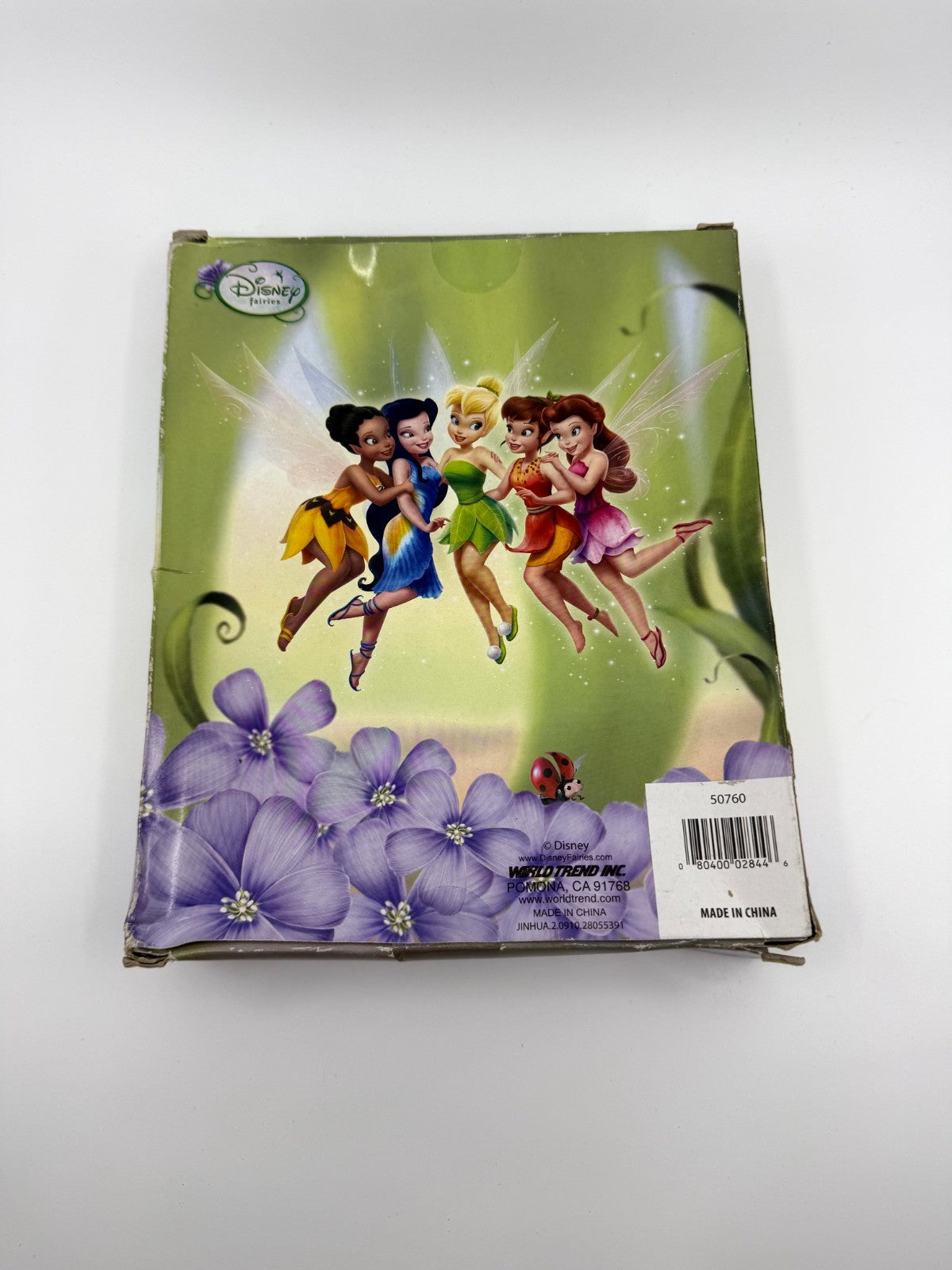 Disney Fairies Hair Care Set with Hairbrush, Mirror & Clips for Kids