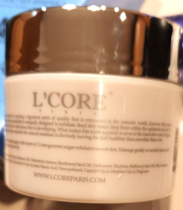 L'core Paris Gourmet Sugar Exfoliator 8.4 Oz