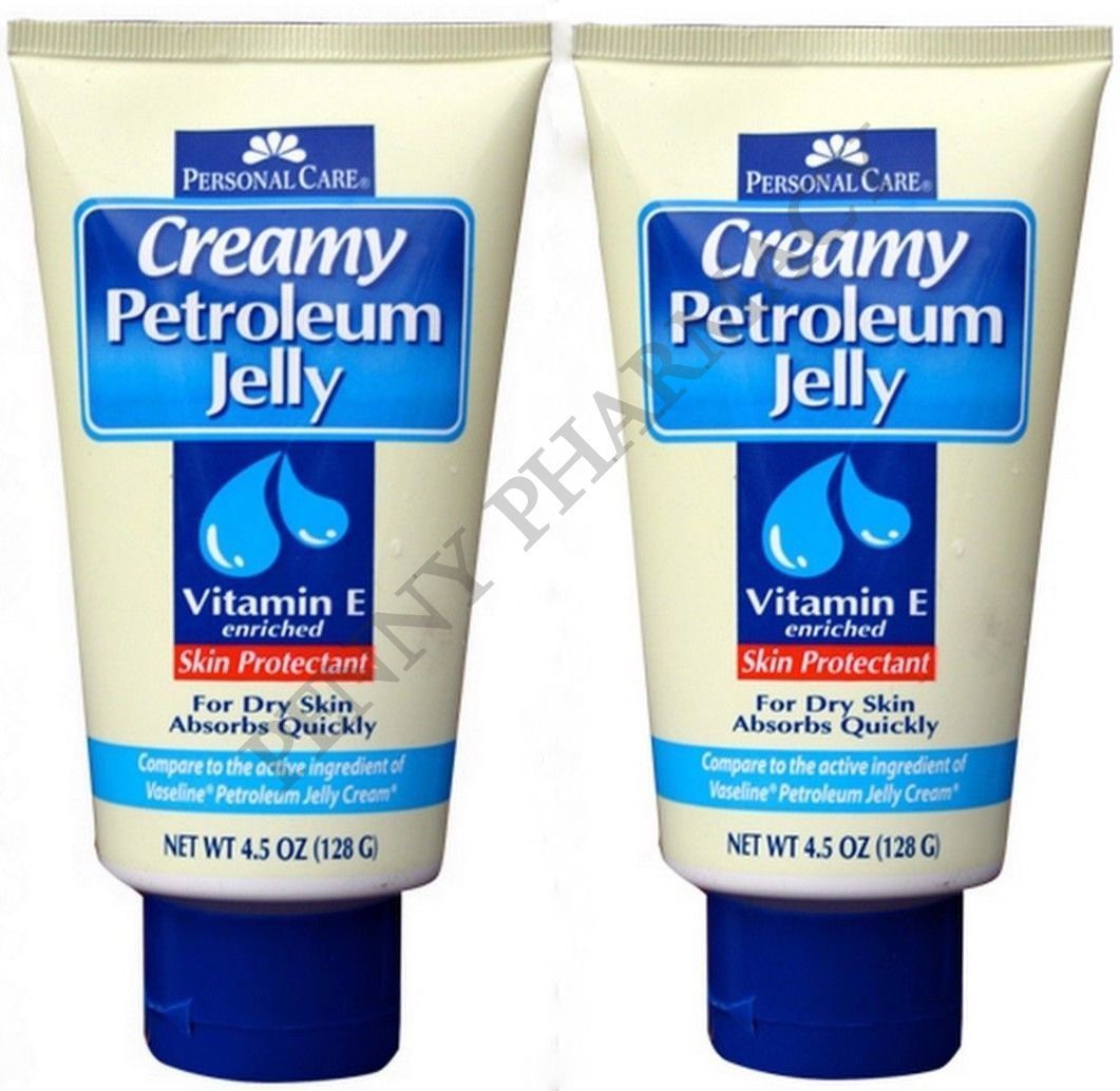 Creamy Petroleum Jelly with Vitamin E, 4.5oz (2-Pack)