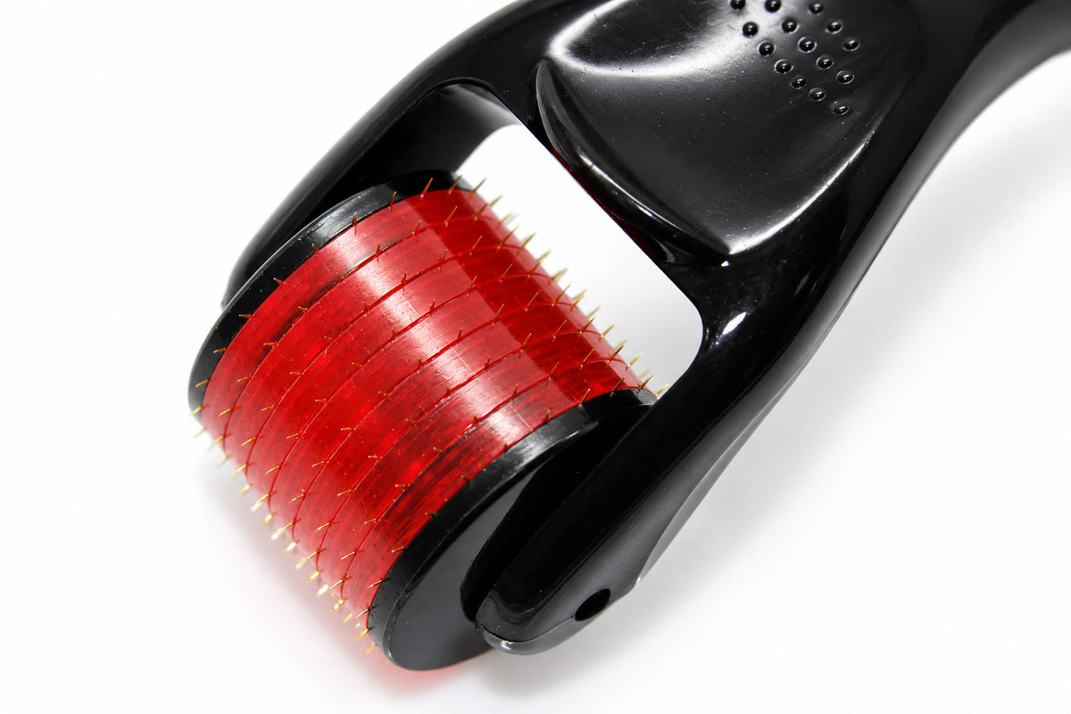 Micro Skin Roller 1.0mm Titanium Face & Body Skin Care Tool - Unbranded