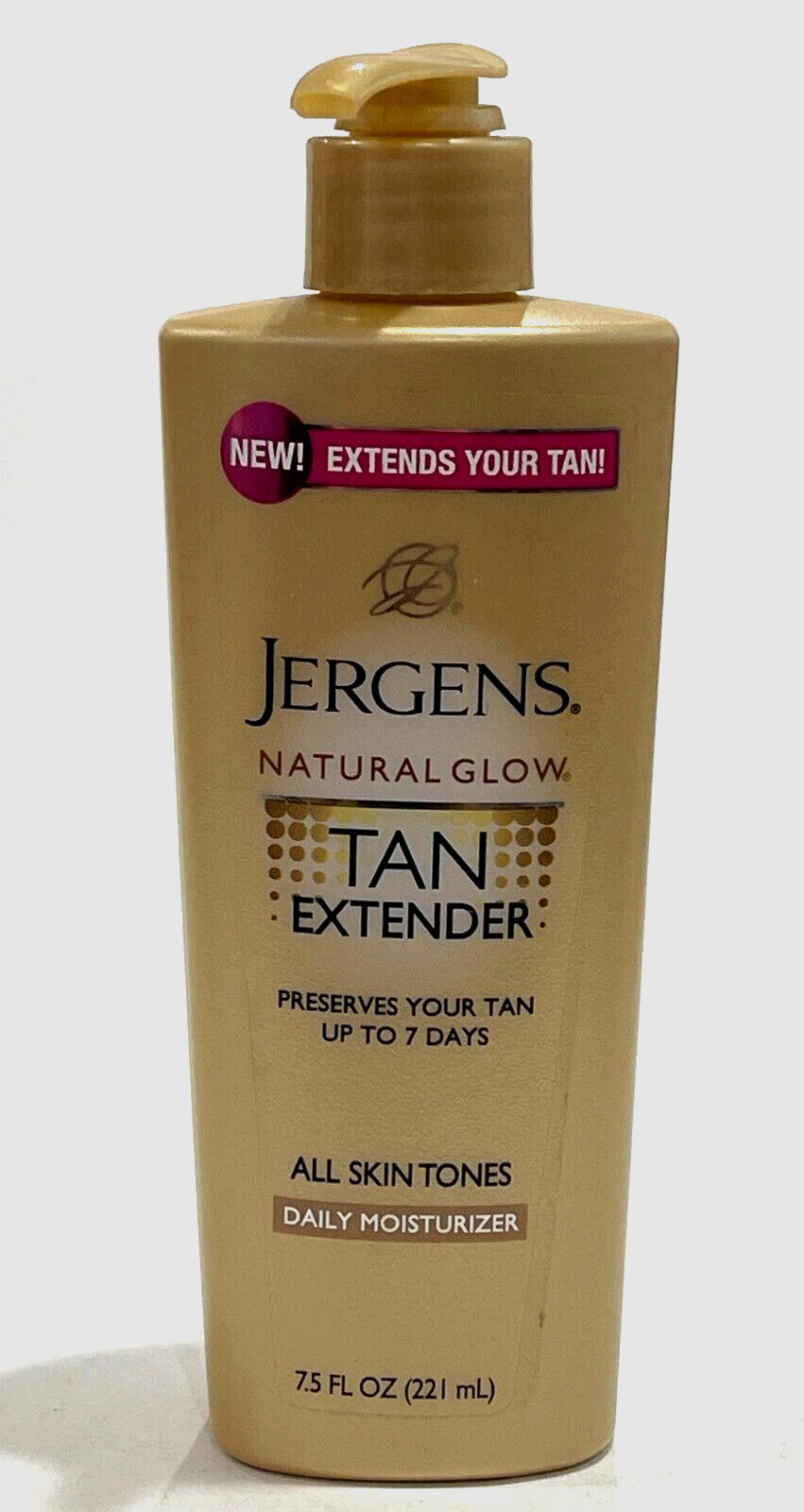 Jergens Natural Glow Tan Extender Daily Moisturizer 7.5 oz