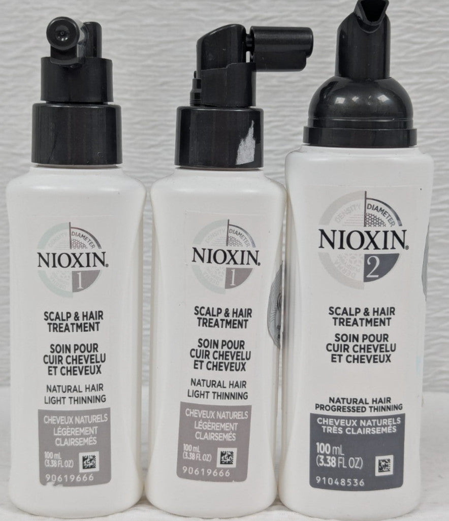 Nioxin #2 Scalp & Hair Treatment - 3.38 oz, 3 Pack