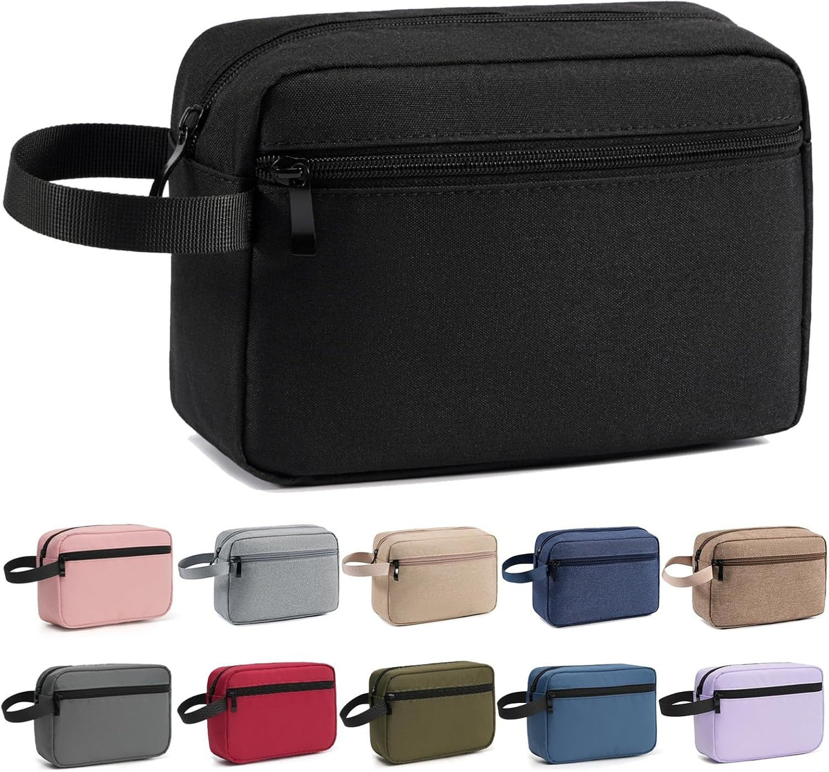 Water-Resistant Hanging Toiletry Bag for Men & Women Travel Organizer