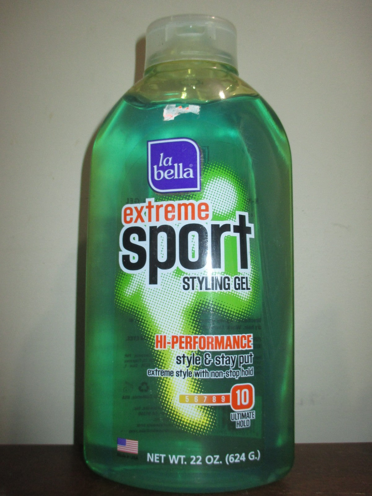 Extreme Sport Hair Styling Gel - Ultimate Hold 22 oz for Hair Styling