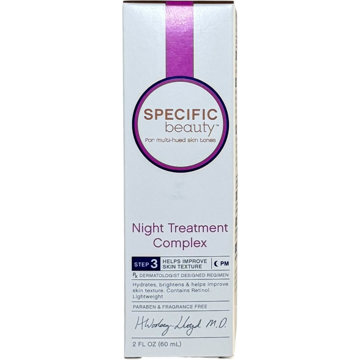 Night Repair Face Cream with Niacinamide Retinol Vitamin C 2oz - Brightening & Moisturizing