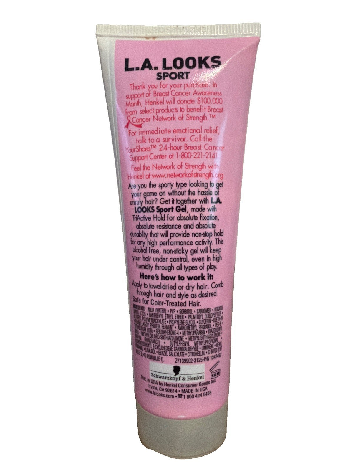 Sport Activity Proof Power Gel Level 10 Hold - 3 Oz Hair Gel