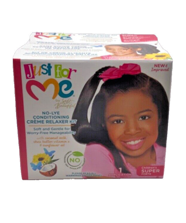 No-Lye Conditioning Creme Relaxer Kit for Hair - Super 1 Application