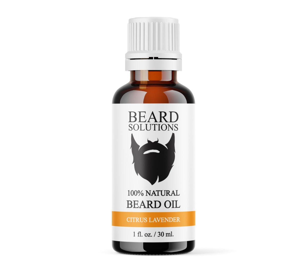 Natural Beard Oil with Essential Oils for Growth & Nourishment - 1 oz