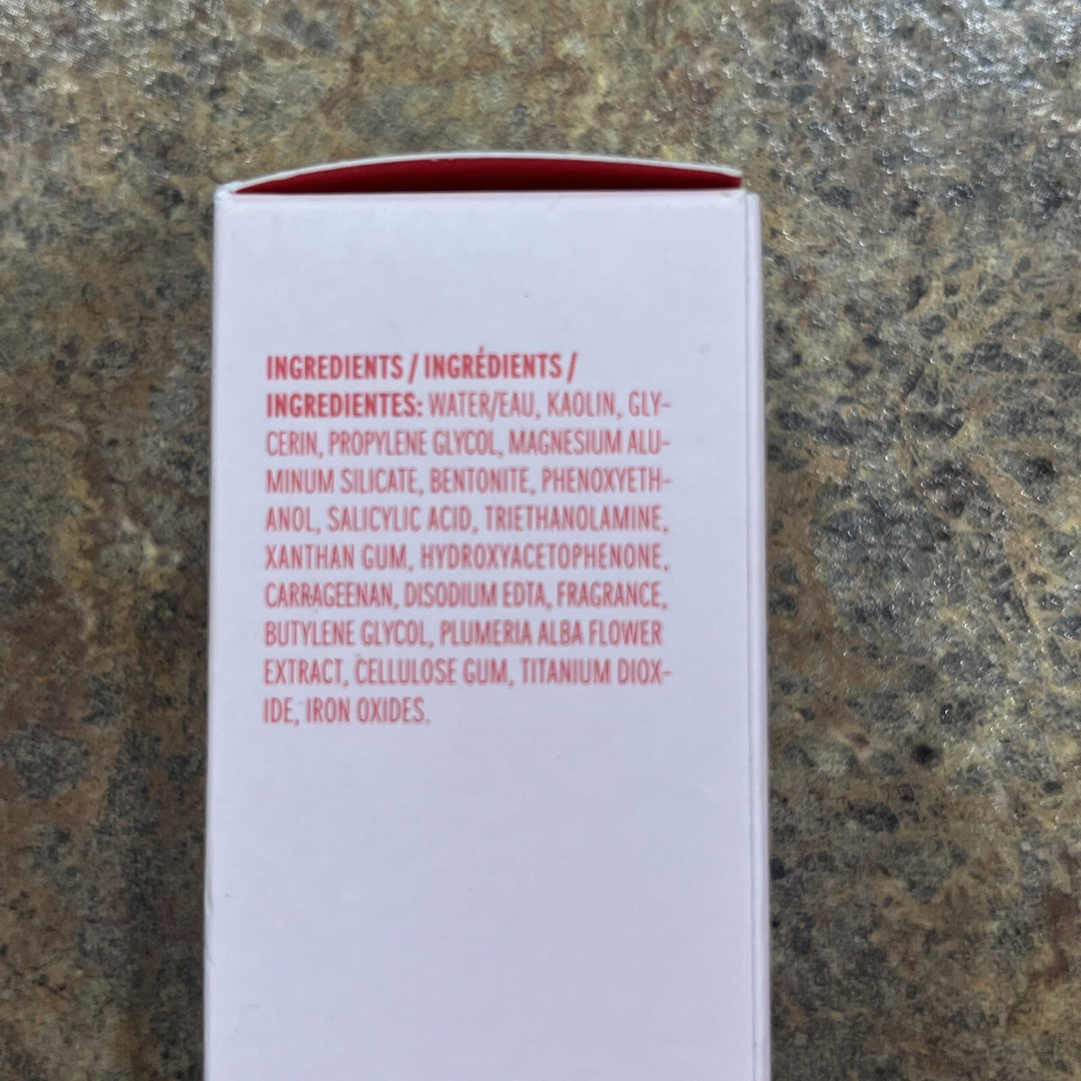 Pink Clay Face Mask - 3 oz Full Size