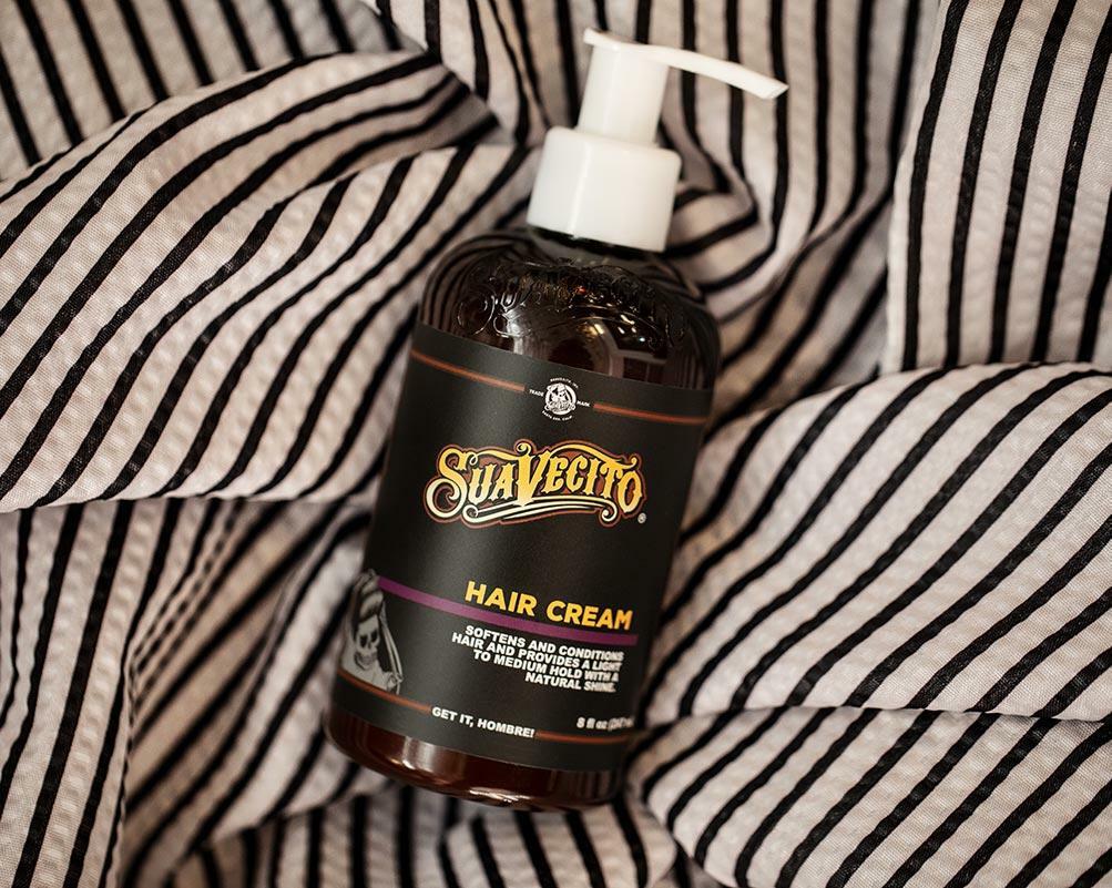 Suavecito Hair Cream 8 oz. Light Styling Leave-In Conditioner