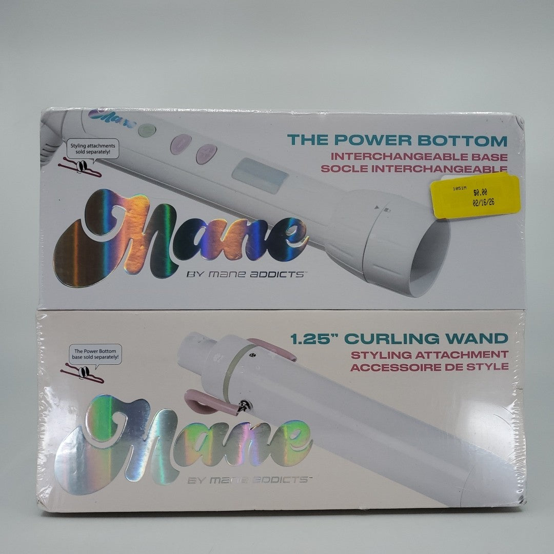 Curling Wand Set with 1.25 Inch Styling Attachment - Hair Styling Tool