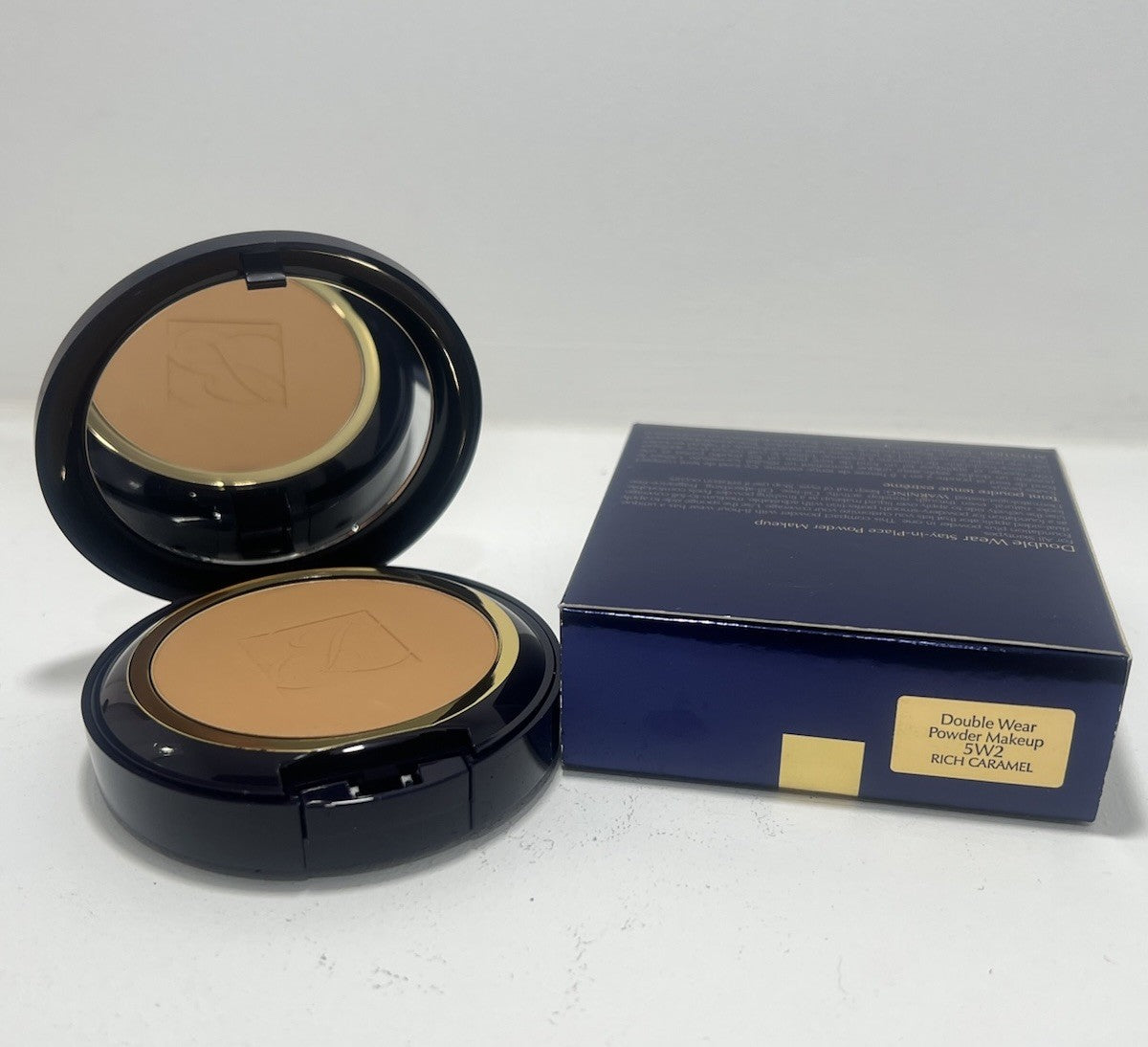 Estee Lauder Double Wear Stay In Place Powder Makeup 5W2 Rich Caramel