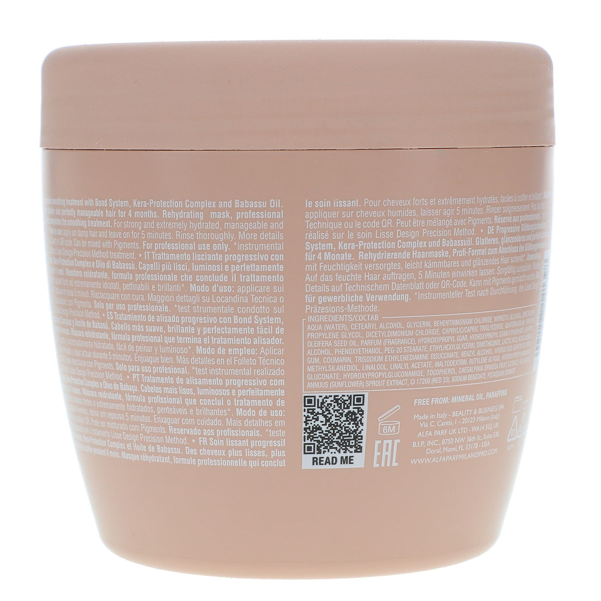 Keratin Hair Mask for Smoothing & Repair - 16.8 oz Salon-Quality Treatment